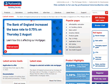 Tablet Screenshot of nationwide-intermediary.co.uk